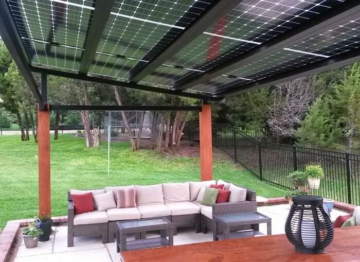 solar pergola