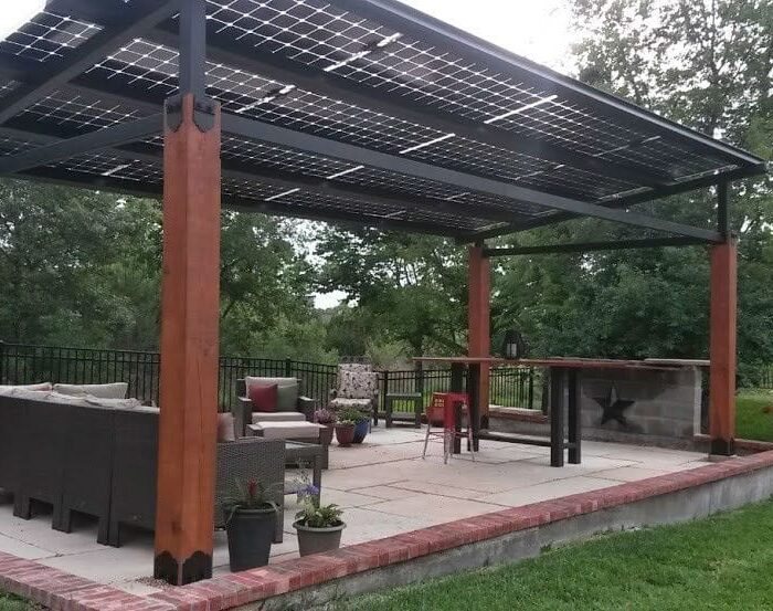 solar pergola