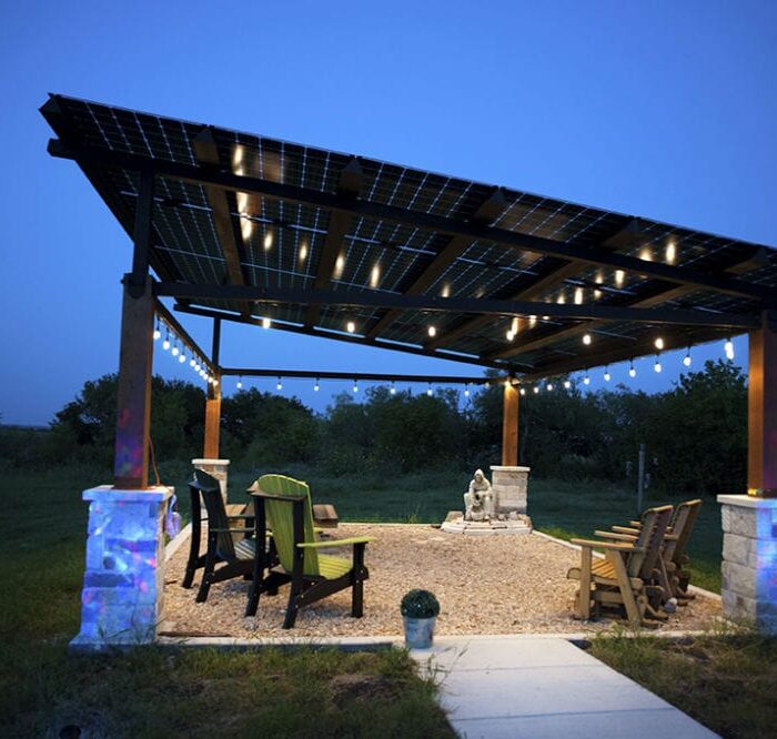Residential Solar Centex, Solar Panel Patio Cover Texas