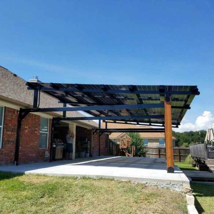 solar pergola