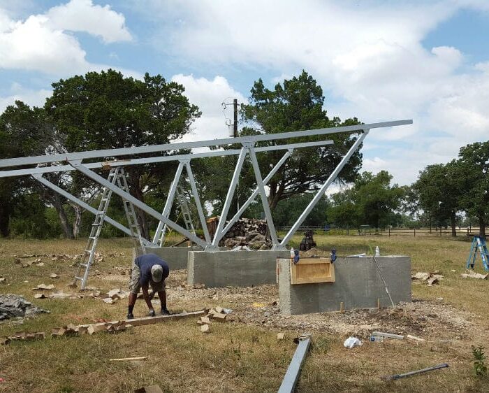 solar panel installation