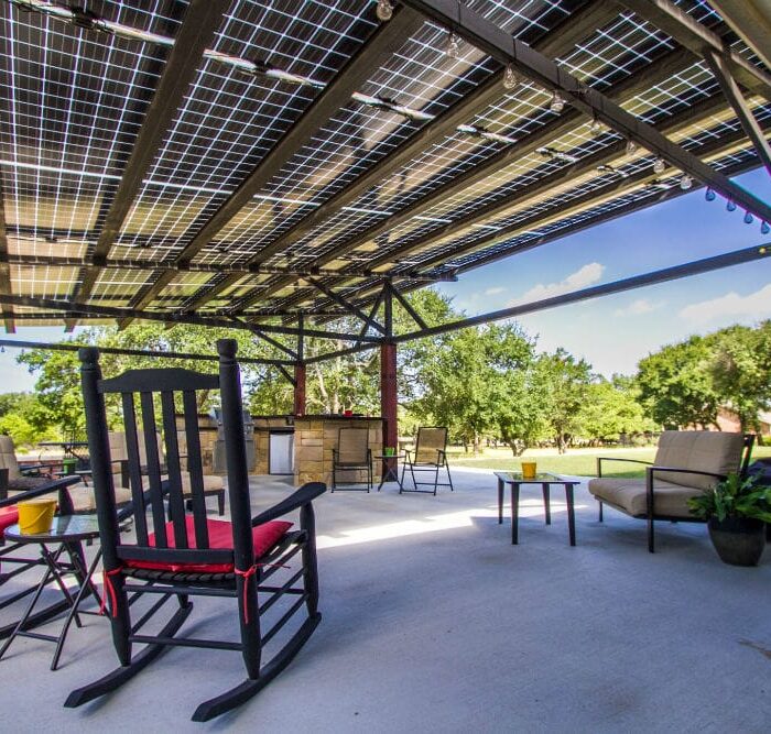 solar pergola