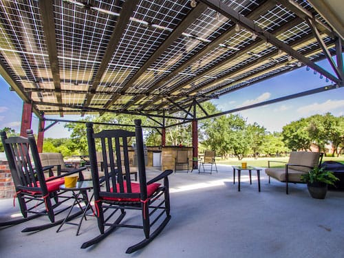 solar pergola