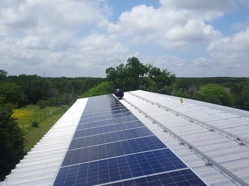 barn roof solar panels
